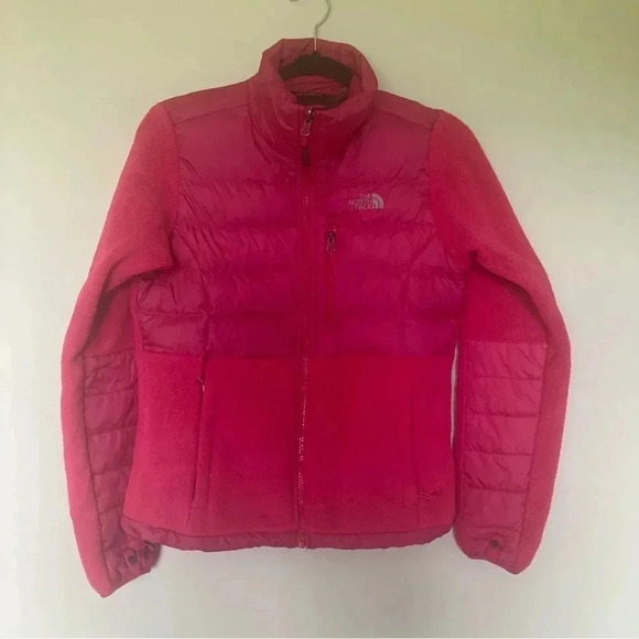 The North Face pink down  Denali jacket - Picture 1 of 8